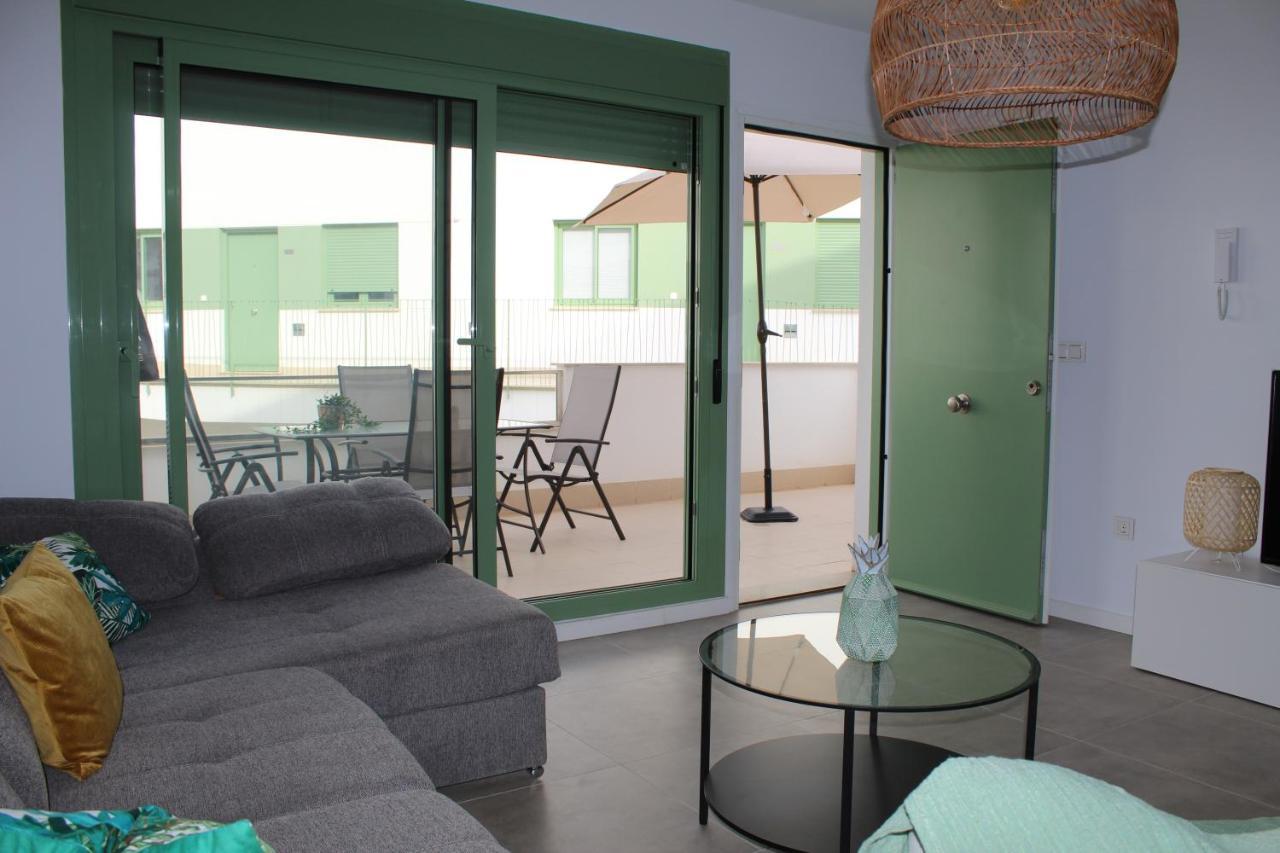 Ocean Apartament !! 1ª Linea Del Mar, Piscina, Parking, Wifi Mojácar Exterior foto