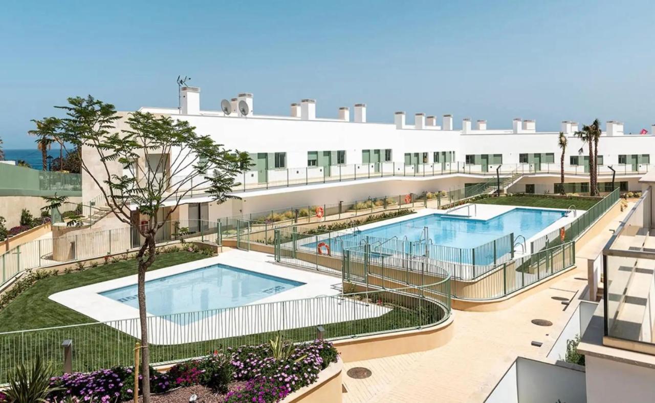 Ocean Apartament !! 1ª Linea Del Mar, Piscina, Parking, Wifi Mojácar Exterior foto
