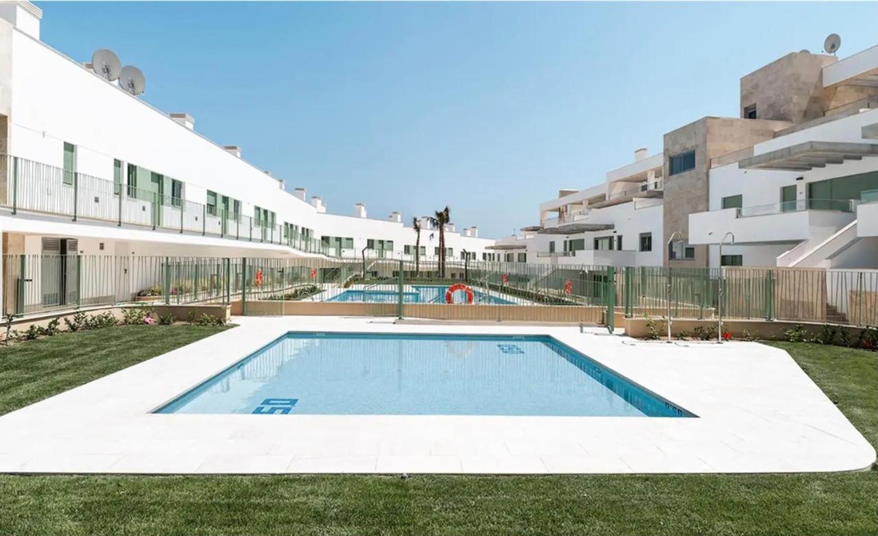 Ocean Apartament !! 1ª Linea Del Mar, Piscina, Parking, Wifi Mojácar Exterior foto