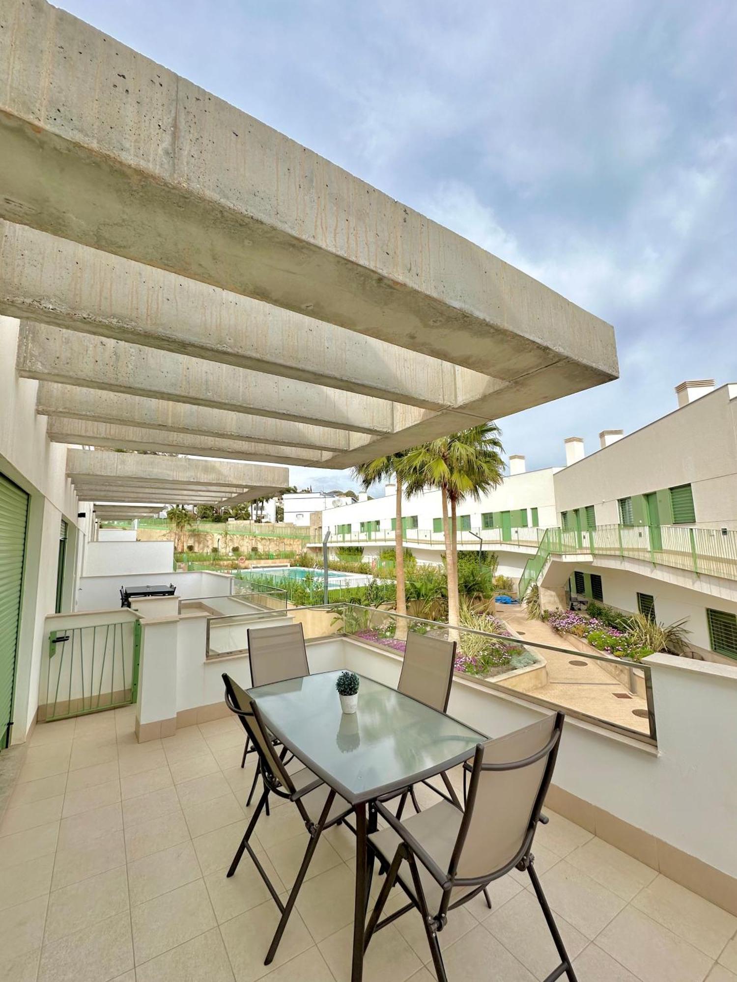 Ocean Apartament !! 1ª Linea Del Mar, Piscina, Parking, Wifi Mojácar Exterior foto